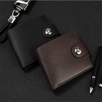 Men Wallet Vintage Leather Hasp Coin Pocket Purse Card Holder Wallet Bag Leather Classic Black Brown Money Bag Male Clutch
Men Wallet Vintage Leather Hasp Coin Pocket Purse Card Holder Wallet Bag Leather Classic Black Brown Money Bag Male Clutch