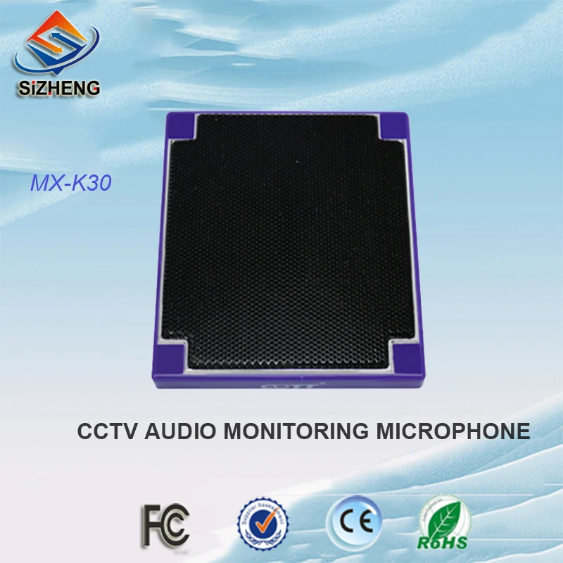 SIZHENG MX-K30 Digital original voice audio surveillance low noise CCTV microphone security system for justice supervision
SIZHENG MX-K30 Digital original voice audio surveillance low noise CCTV microphone security system for justice supervision