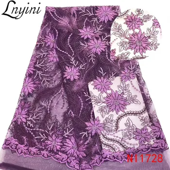 High Quality African Tulle Mesh Lace Fabrics with Sequins Free Shipping Nigerian Net Lace Fabrics Sequins Lace Fabrics NI1728
High Quality African Tulle Mesh Lace Fabrics with Sequins Free Shipping Nigerian Net Lace Fabrics Sequins Lace Fabrics NI1728