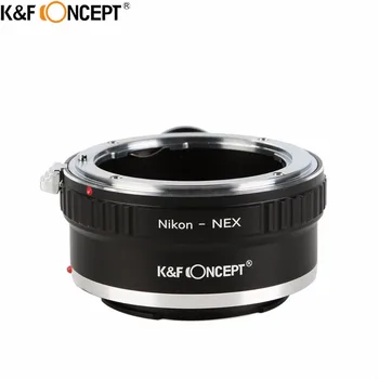 K & F CONCEPT 카메라 렌즈 마운트 어댑터 삼각대 Nikon AI AI-S F 렌즈 to Sony NEX 카메라 바디 NEX3 NEX5 NEX5N NEX6 NEX7