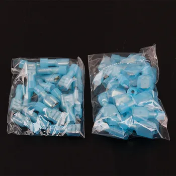 100pcs Male & Female Nylon Crimp Terminator Kit Blue Fully Insulated Butt Electrical Wire Cable Connectors For 16-14AWG
100pcs Male & Female Nylon Crimp Terminator Kit Blue Fully Insulated Butt Electrical Wire Cable Connectors For 16-14AWG