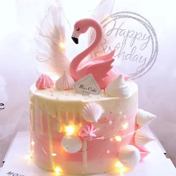 1PC Cake Topper Decor Pink Flamingo for Home Cupcake Decor Gift Wedding party Supplies DIY Valentine's birthday party
1PC Cake Topper Decor Pink Flamingo for Home Cupcake Decor Gift Wedding party Supplies DIY Valentine's birthday party