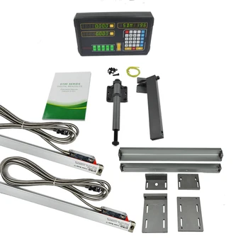 Packing sale 2Axis Dro Digital Readout Box +2pcs 0-1500mm Linear Encoder /Optical Scale for Lathe Machine/Milling Machine
Packing sale 2Axis Dro Digital Readout Box +2pcs 0-1500mm Linear Encoder /Optical Scale for Lathe Machine/Milling Machine