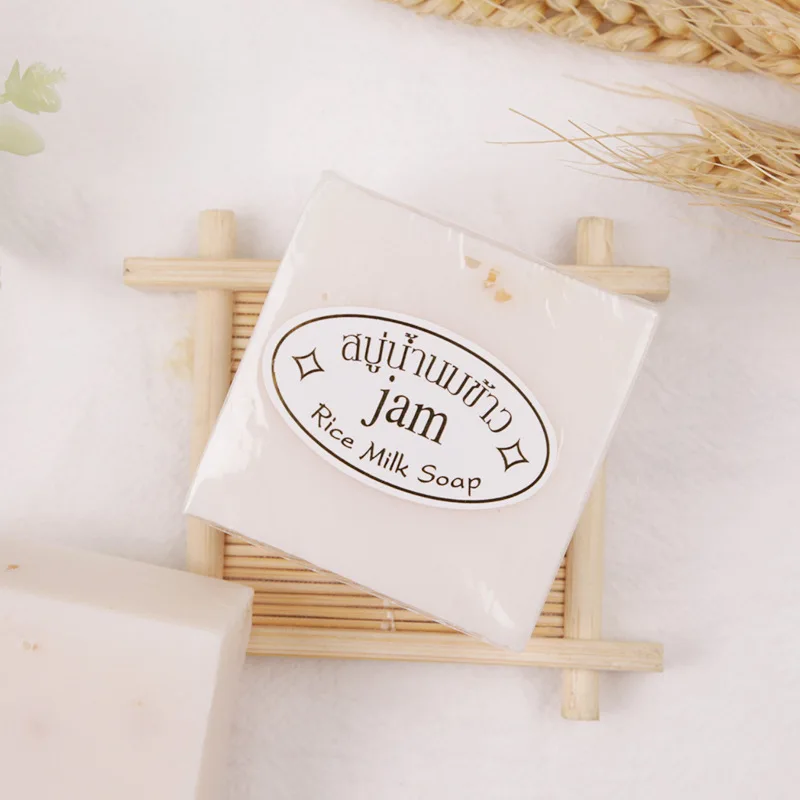 Hand Soap Thailand Jasmine Rice Handmade Collagen Vitamin Skin Whitening Bathing Tool Rice Milk Soap Bleaching Agents Acne Soap
Hand Soap Thailand Jasmine Rice Handmade Collagen Vitamin Skin Whitening Bathing Tool Rice Milk Soap Bleaching Agents Acne Soap