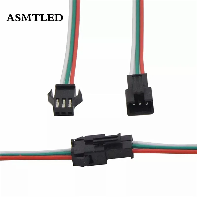 2pin 3pin 4pin 5pin JST SM Connector Wire 2pin Male/female SM Wire connectors cable pigtail for led strip light Lamp Driver CCTV
2pin 3pin 4pin 5pin JST SM Connector Wire 2pin Male/female SM Wire connectors cable pigtail for led strip light Lamp Driver CCTV