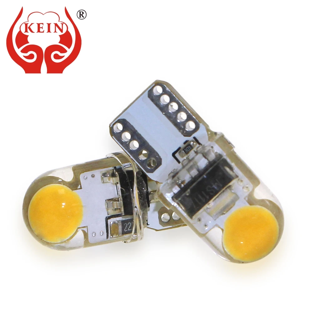 KEIN 10PCS W5W silicone T10 led indicator COB 194 Interior License Plate Number Signal Lamp Bulb Lights 12V Nonpolarity AUTO car
KEIN 10PCS W5W silicone T10 led indicator COB 194 Interior License Plate Number Signal Lamp Bulb Lights 12V Nonpolarity AUTO car
