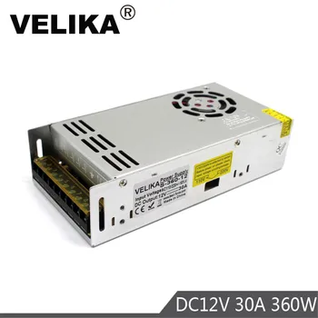 Single Output DC Power Supply 12V 30A 360W USP Transformer 110V 220V AC to DC12V Power Adapter for Led strip lamp CNC CCTV Print
Single Output DC Power Supply 12V 30A 360W USP Transformer 110V 220V AC to DC12V Power Adapter for Led strip lamp CNC CCTV Print