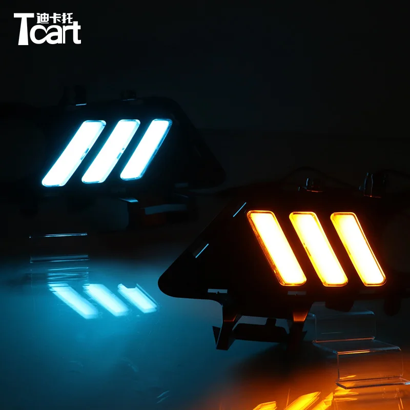 Tcart 2PCS Yellow Turning Signal Relay Waterproof 12V Car DRL Lamp LED Daytime Running Light For BMW F30 335is 428i 540i 2018
Tcart 2PCS Yellow Turning Signal Relay Waterproof 12V Car DRL Lamp LED Daytime Running Light For BMW F30 335is 428i 540i 2018