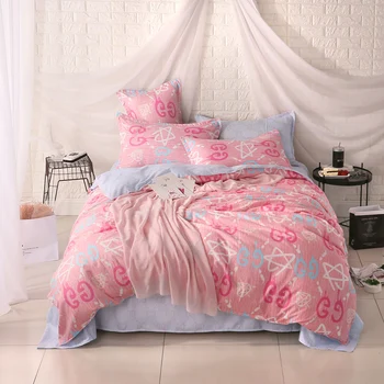 Reactive Printing BEDDING 4pcs bedsheet duvet cover set queen king size QUILT COVER SET flat sheet
Reactive Printing BEDDING 4pcs bedsheet duvet cover set queen king size QUILT COVER SET flat sheet