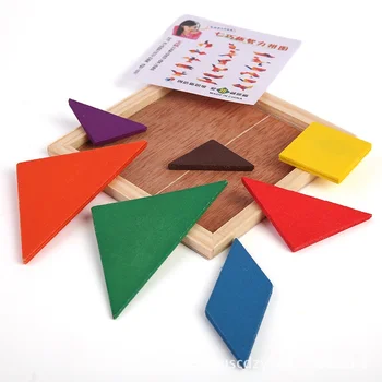 Children Mental Development Tangram Wooden Jigsaw Puzzle Educational Toys Birthday Gifts
Children Mental Development Tangram Wooden Jigsaw Puzzle Educational Toys Birthday Gifts