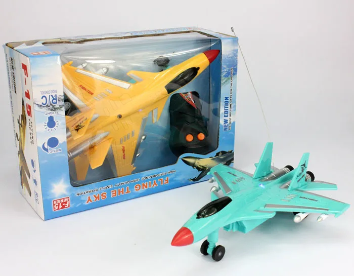 Новый детский электромобиль rc самолет 2 канала истребитель может работать на