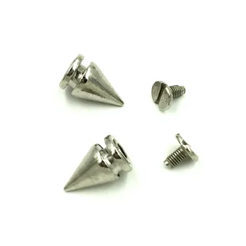 Rivet Spike Studs Spots Punk Cone Garment DIY Clothes Making Finding Silver Tone 15x9mm 10 Sets
Rivet Spike Studs Spots Punk Cone Garment DIY Clothes Making Finding Silver Tone 15x9mm 10 Sets