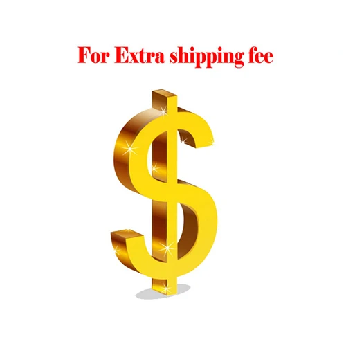 Extra fee for product or shipping fees or remote fees