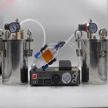 Double Liquid Dispenser AB Automatic Filling Machine 5L Stainless Steel Carbon Pressure Barrel 500g MY-2000
Double Liquid Dispenser AB Automatic Filling Machine 5L Stainless Steel Carbon Pressure Barrel 500g MY-2000