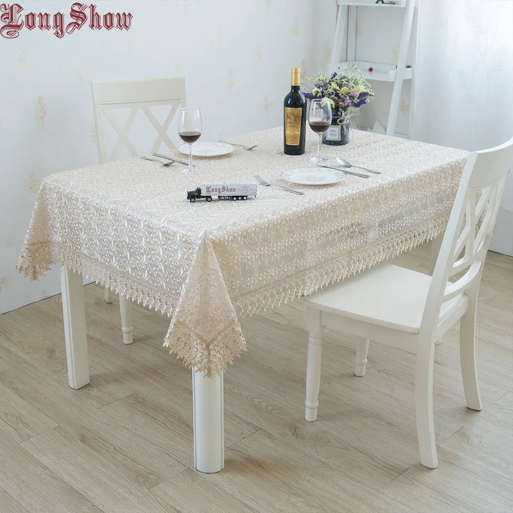 2019 Newest Elegant White Coffee Color Organza Square Lace Trim Embroidery Table Cloth For Wedding Party
2019 Newest Elegant White Coffee Color Organza Square Lace Trim Embroidery Table Cloth For Wedding Party