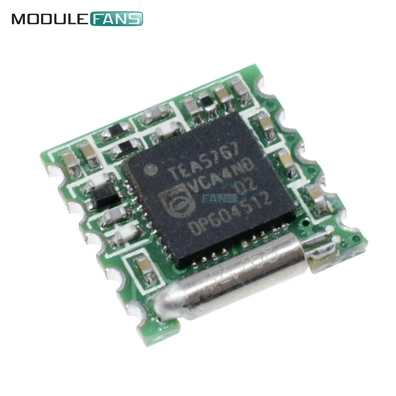 TEA5767 FM Programmable Low Power Stereo Radio Module RF Input Amplifier Clock Crystal Board 76Mhz 108Mhz Low Noise
TEA5767 FM Programmable Low Power Stereo Radio Module RF Input Amplifier Clock Crystal Board 76Mhz 108Mhz Low Noise