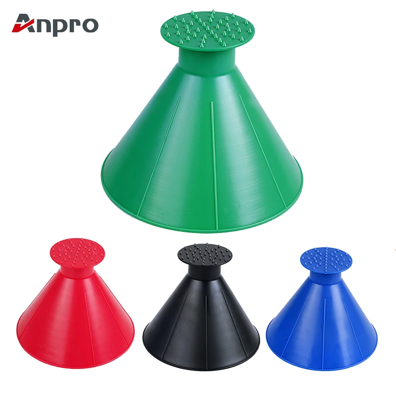 Anpro Magic Snow Shovel Cone Shaped Outdoor Winter Car Windshield Funnel Ice Scraper Remove Cleaning Snow Tool
Anpro Magic Snow Shovel Cone Shaped Outdoor Winter Car Windshield Funnel Ice Scraper Remove Cleaning Snow Tool