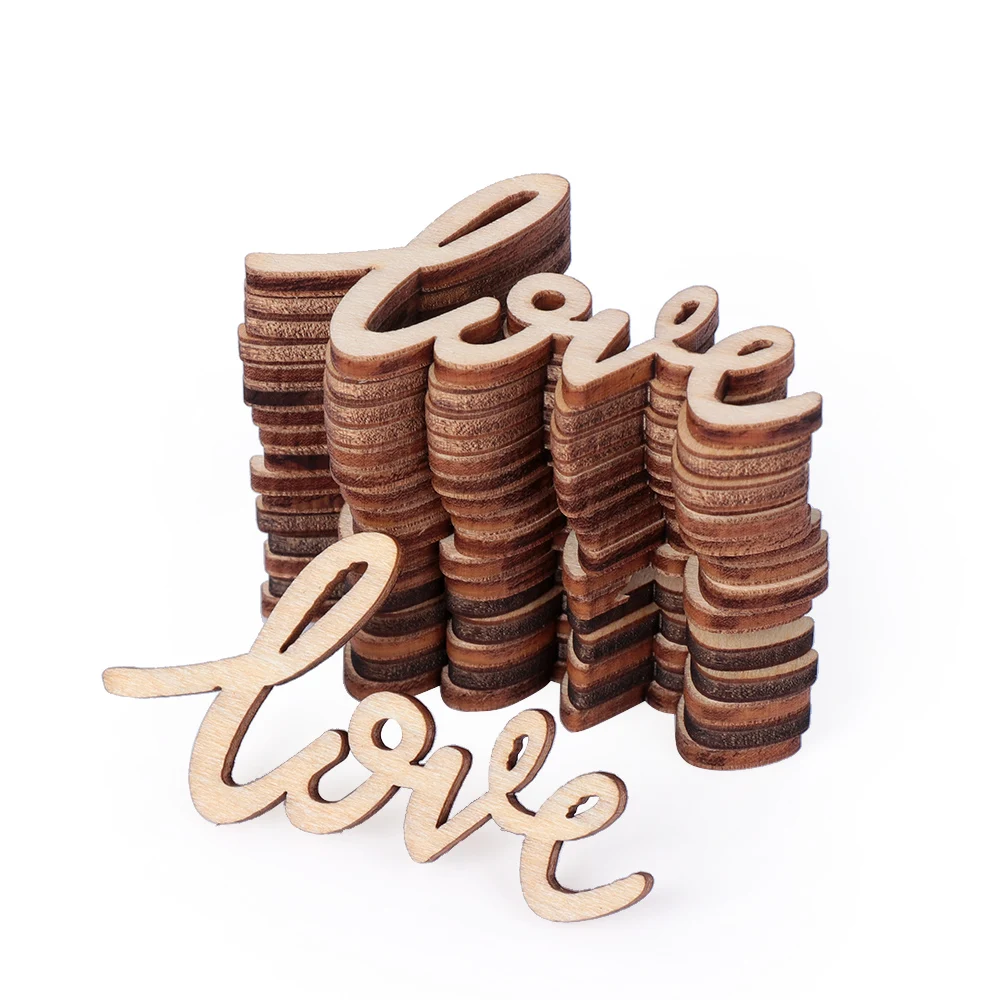 18Pcs/Set Rustic Wooden Love Letters Decor Vintage Chic Craft Scrapbook Confetti Wedding Party Table Decorations Valentine's Day
18Pcs/Set Rustic Wooden Love Letters Decor Vintage Chic Craft Scrapbook Confetti Wedding Party Table Decorations Valentine's Day