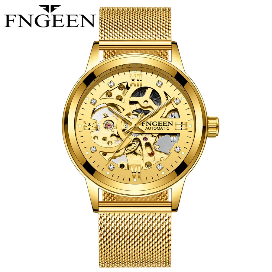 FNGEEN Men's watches Mens Watches top brand luxury mechanical sport watch men wirstwatch Reloj hombres
FNGEEN Men's watches Mens Watches top brand luxury mechanical sport watch men wirstwatch Reloj hombres