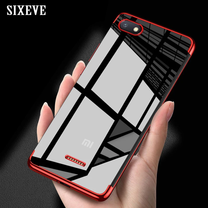 Luxury Clear Silicone Case For Xiaomi Redmi 4X 5A 5 Plus 6A 6 Pro S2 For Redmi Note 5A 4 4X Mi 6 8 TPU Plating Cell Phone Cover
Luxury Clear Silicone Case For Xiaomi Redmi 4X 5A 5 Plus 6A 6 Pro S2 For Redmi Note 5A 4 4X Mi 6 8 TPU Plating Cell Phone Cover