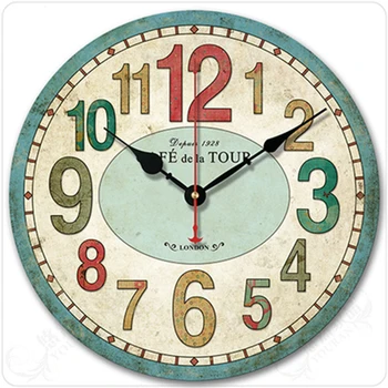 Vintage Wall Clock Living Room Decoration Electronics Art Kitchen Mechanism Clocks Kol Saati Best Selling 2019 Products 50ZB0207
Vintage Wall Clock Living Room Decoration Electronics Art Kitchen Mechanism Clocks Kol Saati Best Selling 2019 Products 50ZB0207