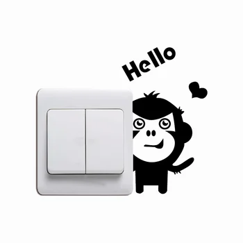 Monkey-10 Cute Hello Monkey Switch Sticker Creative Cartoon Animal Vinyl Wall Sticker Home Wallpaper
Monkey-10 Cute Hello Monkey Switch Sticker Creative Cartoon Animal Vinyl Wall Sticker Home Wallpaper
