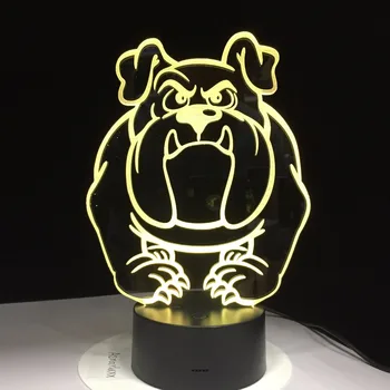 7 Colorful Bulldog Pugs Dog Night Lights 3D Visual Baby Bedroom Led Animal Desk Lamp Creative Touch Button Lighting Decor Gifts
7 Colorful Bulldog Pugs Dog Night Lights 3D Visual Baby Bedroom Led Animal Desk Lamp Creative Touch Button Lighting Decor Gifts