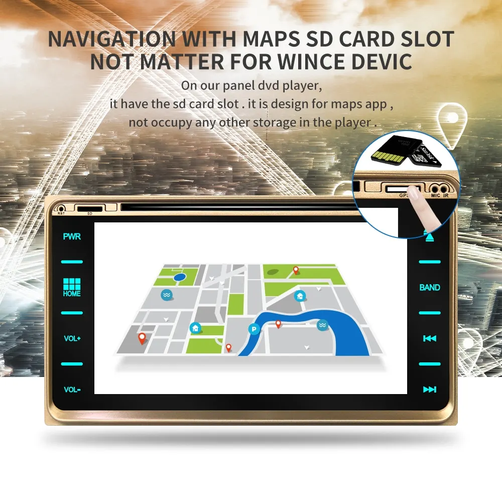 Perfect IPS touch screen DSP sound Android 9.0 2 DIN 4g Lte radio For JEEP Grand Cherokee GPS DVD player stereo navigation 4