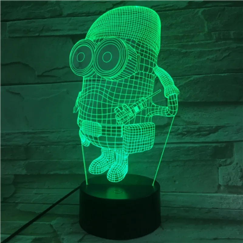 Unique Kids Led Night Lamp Despicable Me 2 Minions Nightlight for Children's Bedroom Decorative 3d Led Night Light Boys Gift
Unique Kids Led Night Lamp Despicable Me 2 Minions Nightlight for Children's Bedroom Decorative 3d Led Night Light Boys Gift