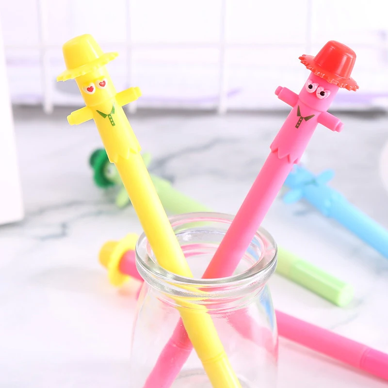 JUN HUIC Gel Pen Stationery Styling Scarecrow Gel Pen Cartoon Pen Creative Office Supplies Student Prize Student Gift Stationery
JUN HUIC Gel Pen Stationery Styling Scarecrow Gel Pen Cartoon Pen Creative Office Supplies Student Prize Student Gift Stationery