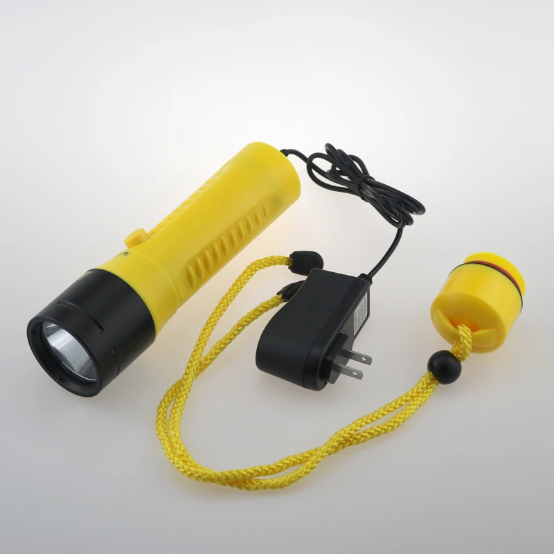 3000 Lumen Professional LED Diving Flashlight Cree XML Led 2 Mode Waterproof Scuba Diving Torch with 18650 battery and charger
3000 Lumen Professional LED Diving Flashlight Cree XML Led 2 Mode Waterproof Scuba Diving Torch with 18650 battery and charger