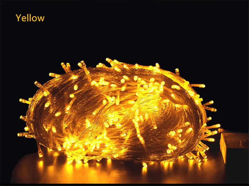 20M strip rgb 220V led string light for tree colorful waterproof holiday led lighting Christmas/Wedding/Party Decoration Lights 11