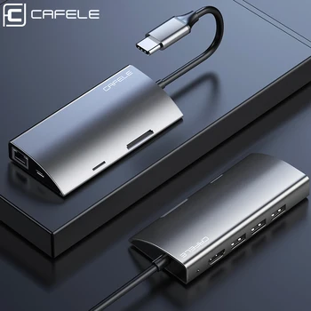 CAFELE Multifunction USB C HUB, Type C to Multi USB 3.0 HDMI Adapter Dock for MacBook Pro Accessories USB-C Type C 3.1 Splitter
CAFELE Multifunction USB C HUB, Type C to Multi USB 3.0 HDMI Adapter Dock for MacBook Pro Accessories USB-C Type C 3.1 Splitter