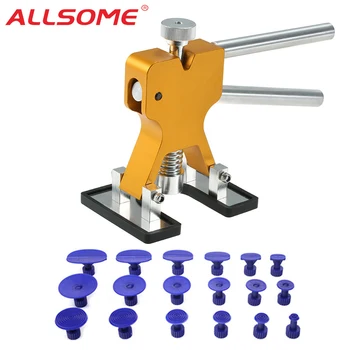 ALLSOME Hand Tool Kit Dent Repair Remover Tools Car Body Dents Puller Combination 18pcs Tabs Dent Lifter Household Tools
ALLSOME Hand Tool Kit Dent Repair Remover Tools Car Body Dents Puller Combination 18pcs Tabs Dent Lifter Household Tools