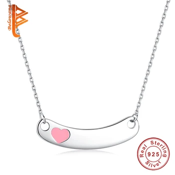 BELAWANG 925 Sterling Silver Enamel Heart Pendant Necklace for Women Children Free Engrave Personalized Name Necklace Jewelry
BELAWANG 925 Sterling Silver Enamel Heart Pendant Necklace for Women Children Free Engrave Personalized Name Necklace Jewelry