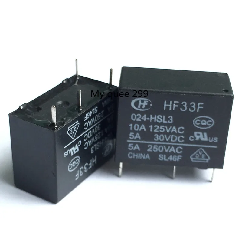 100% новый и оригинальный HF33F 024-HSL3 HF33F-024-HSL3 5A DIP4 | Обустройство дома