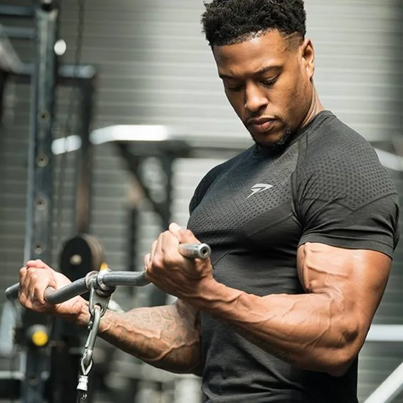 2019 New Men Short Sleeve Polyester t-shirt Summer Casual Fashion Gyms Fitness Bodybuilding T shirt Male Slim Tees Tops Clothing
2019 New Men Short Sleeve Polyester t-shirt Summer Casual Fashion Gyms Fitness Bodybuilding T shirt Male Slim Tees Tops Clothing