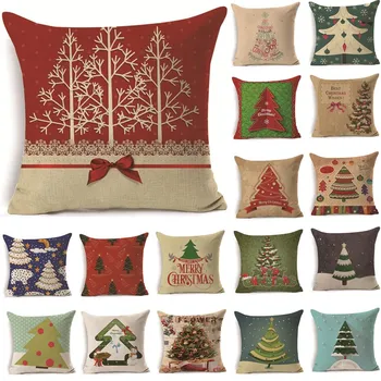 1Pcs 43*43cm Christmas Tree Gifts Pattern Cotton Linen Throw Pillow Cushion Cover Car Home Sofa Decorative Pillowcase 40482
1Pcs 43*43cm Christmas Tree Gifts Pattern Cotton Linen Throw Pillow Cushion Cover Car Home Sofa Decorative Pillowcase 40482