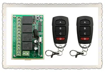 DC12V 4CH RF Wireless Remote Control System teleswitch 2* transmitter +1* receiver universal gate remote control /radio receiver
DC12V 4CH RF Wireless Remote Control System teleswitch 2* transmitter +1* receiver universal gate remote control /radio receiver