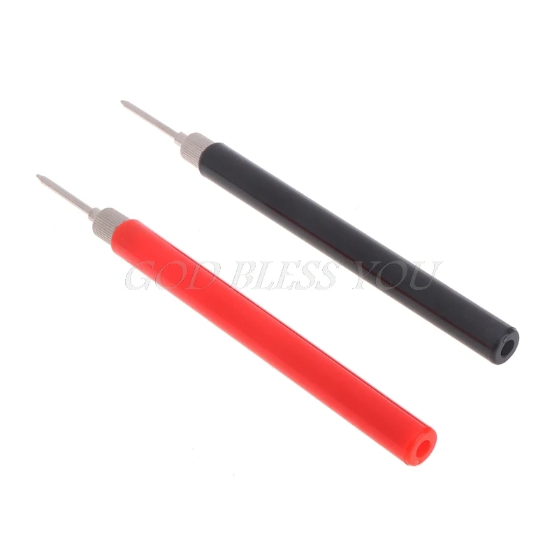 Spring Test Probe Tips Insulated Test Hook Wire Connector for Multimeter Stainless Steel Needle Test Leads Pin
Spring Test Probe Tips Insulated Test Hook Wire Connector for Multimeter Stainless Steel Needle Test Leads Pin