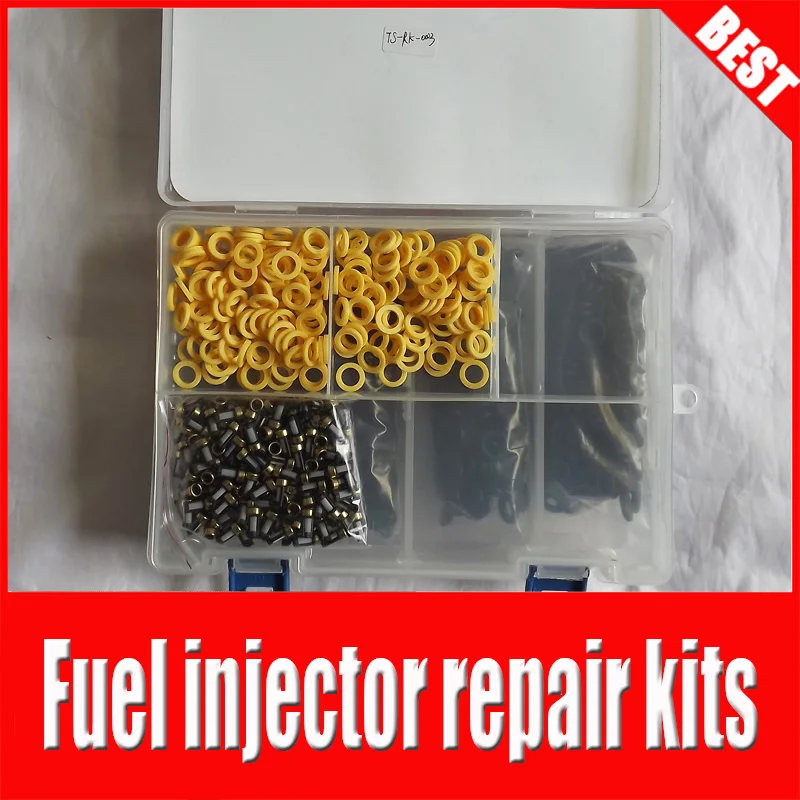 Free shipping Fuel injector repair kit including fuel injector filter o-ring plastic washer pintle cap (TS-RK0003)
Free shipping Fuel injector repair kit including fuel injector filter o-ring plastic washer pintle cap (TS-RK0003)