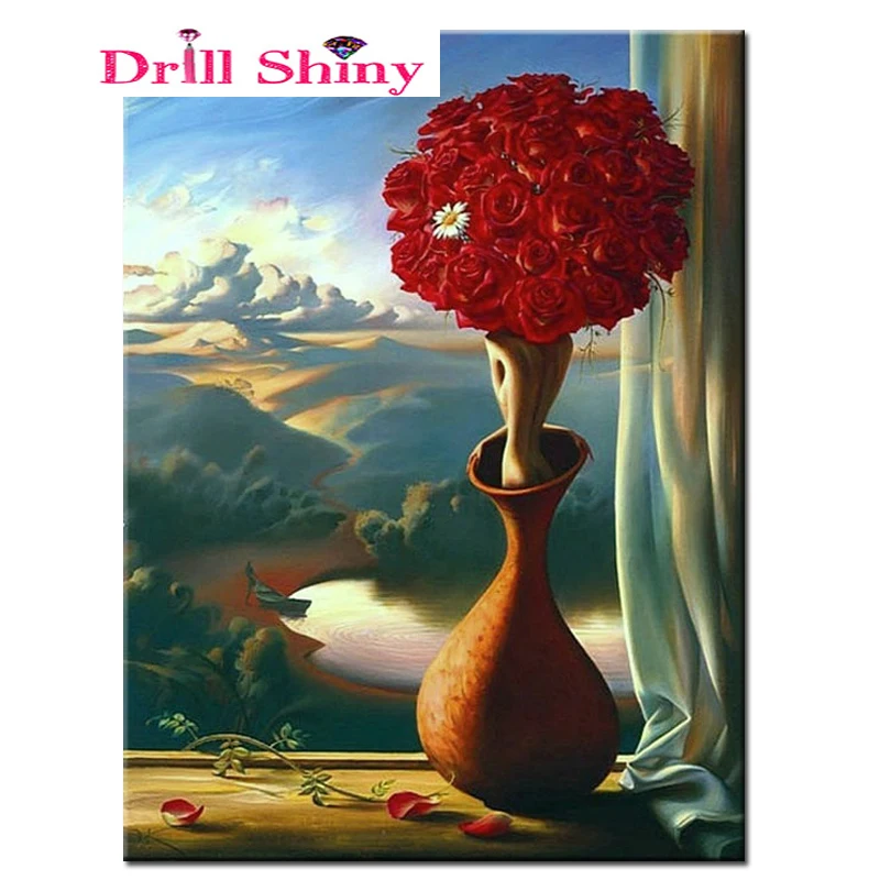 DIY diamond painting cross stitch kits resin pasted painting scenery full square diamond embroidery Mosaic flower rose picture
DIY diamond painting cross stitch kits resin pasted painting scenery full square diamond embroidery Mosaic flower rose picture