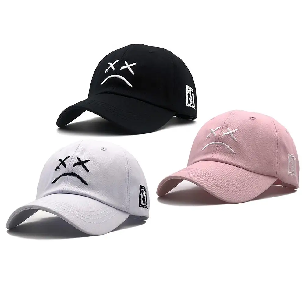 Casual Baseball Cap Fashionable Funny Sad Face Expressions Pattern Soft Top Cap Neutral Outdoor Sun Protection Hat For Men Women
Casual Baseball Cap Fashionable Funny Sad Face Expressions Pattern Soft Top Cap Neutral Outdoor Sun Protection Hat For Men Women
