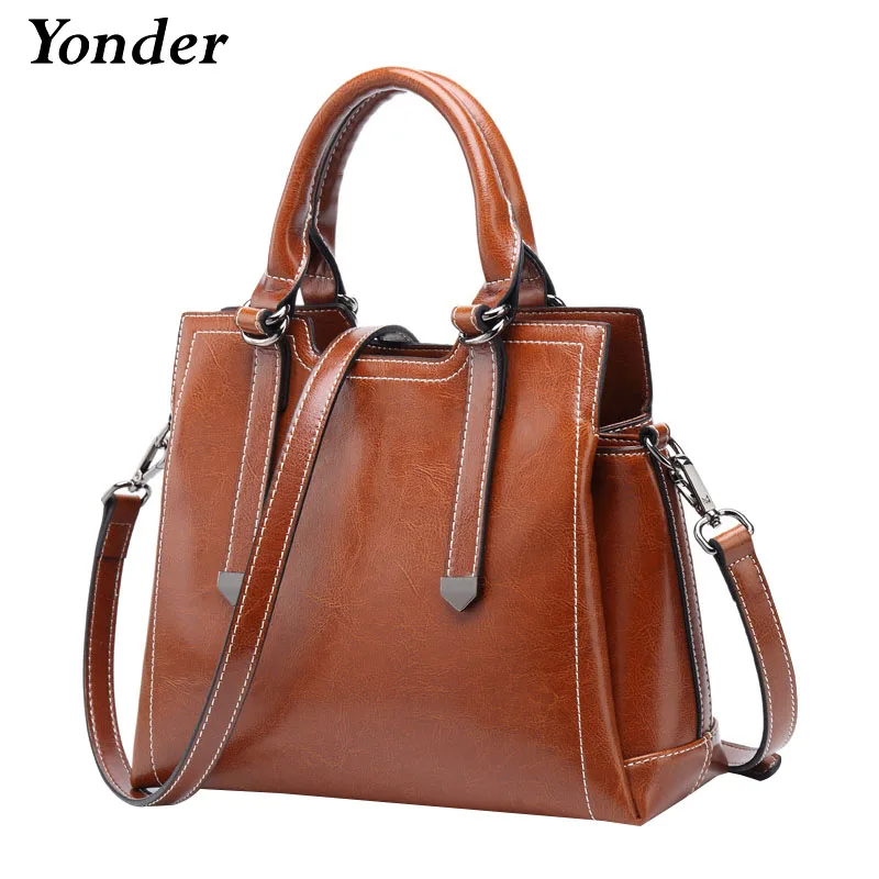 Yonder handbags women fashion shoulder bag ladies hand bags designer high quality genuine leather tote bag female Brown/Black
Yonder handbags women fashion shoulder bag ladies hand bags designer high quality genuine leather tote bag female Brown/Black