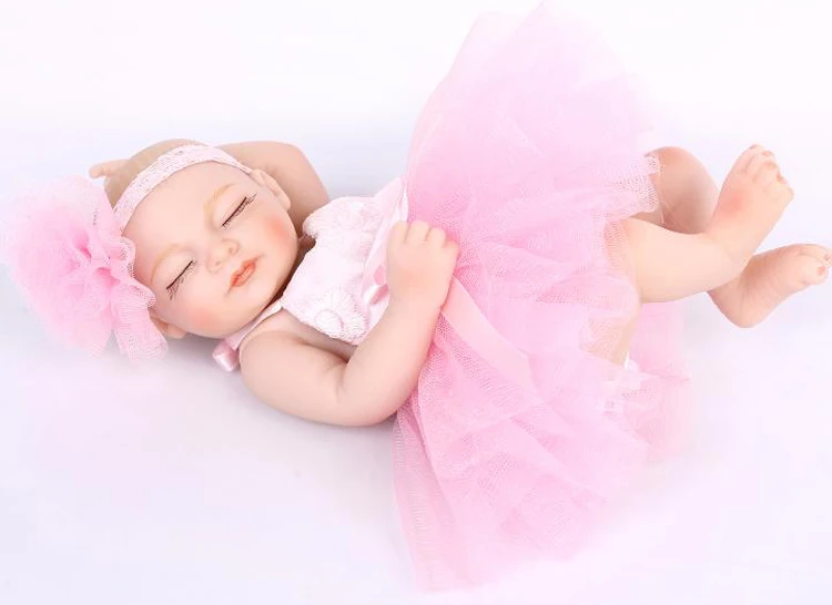 26CM full silicone reborn baby dolls lifelike Mini Baby Reborn Toddler Dolls bonecas children toys girls gift 26CM full silicone reborn baby dolls lifelike Mini Baby Reborn Toddler Dolls bonecas children toys girls gift<br><br>Aliexpress