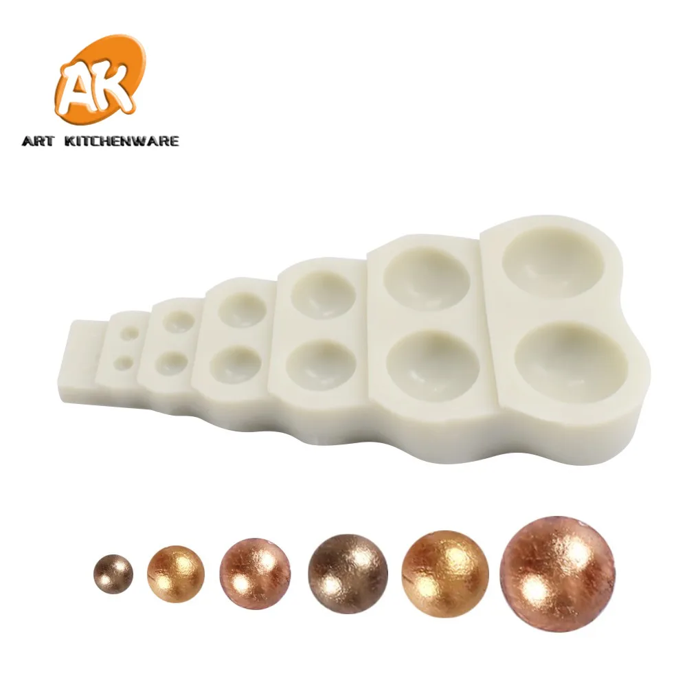 Silicone Multi Size Half Sphere Mould Fondant Mold Cake Decorating Tools Chocolate Gumpaste Mold
Silicone Multi Size Half Sphere Mould Fondant Mold Cake Decorating Tools Chocolate Gumpaste Mold
