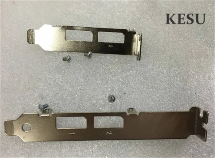 High Quality Dual port DP Full /Low bracket 12CM bracket /8CM half 2U profile bracket for Quadro NVS310 Graphics video card
High Quality Dual port DP Full /Low bracket 12CM bracket /8CM half 2U profile bracket for Quadro NVS310 Graphics video card
