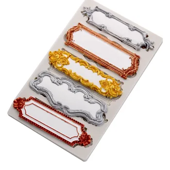 Retro Photo Frame Lace Shape Silicone Mold Syrup Cake Decoration Chocolate Tool Kitchen Baking Supplies
Retro Photo Frame Lace Shape Silicone Mold Syrup Cake Decoration Chocolate Tool Kitchen Baking Supplies