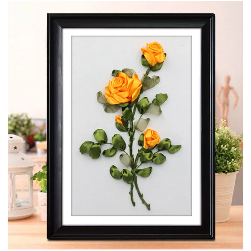 5colors flowers 3D craft gift wall pattern various colours Ribbon cross stitch DIY embroidery stitching walk stickers home deco
5colors flowers 3D craft gift wall pattern various colours Ribbon cross stitch DIY embroidery stitching walk stickers home deco