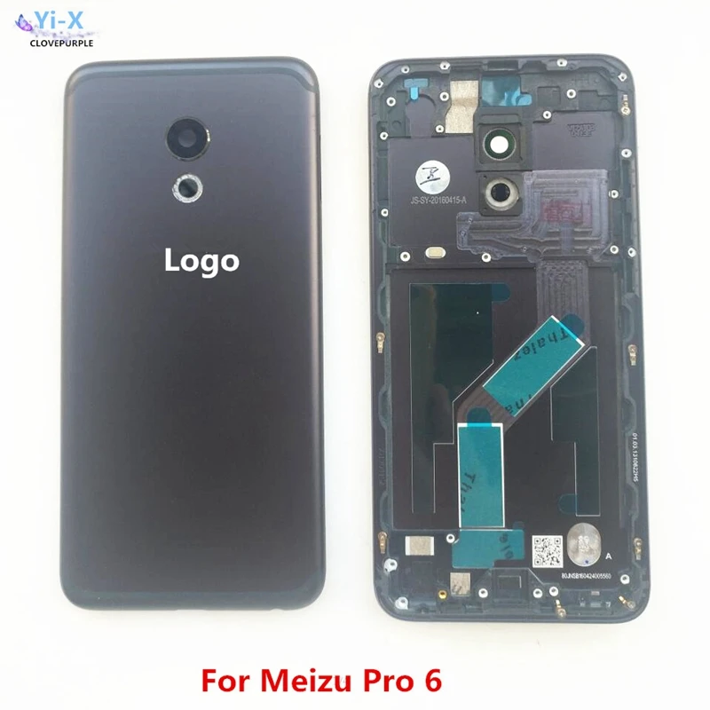 Cove For Meizu Mx6 pro Battery Back Cover For MEIZU Pro 6 Housing Case With Camera Lens+Flash Frame+Power Volume Buttons
Cove For Meizu Mx6 pro Battery Back Cover For MEIZU Pro 6 Housing Case With Camera Lens+Flash Frame+Power Volume Buttons